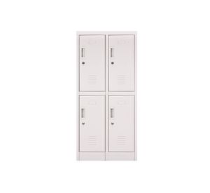 Locker office 4 puertas llave OLMN2-02 gris Maletek