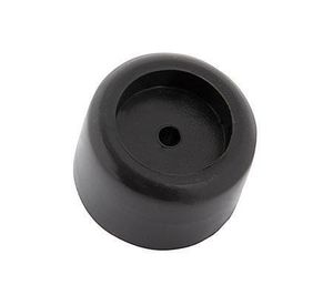 Tope puerta básico 30 mm negro Dvp