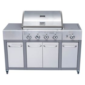 Parrilla a gas 4 quemadores + lateral Buffalo BBQ Grill