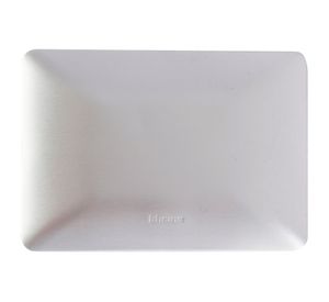 Placa ciega aluminio natural Bticino