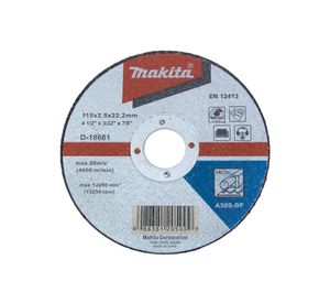 Disco corte metal D-18661 Makita
