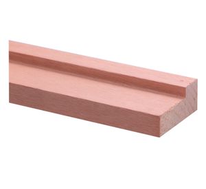 Set marco puerta enchapado mara 30x70x5400 mm