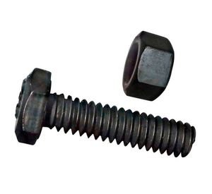 Perno hexagonal con tuerca 5/16x3/4'' pavonado 20 unidades Mamut