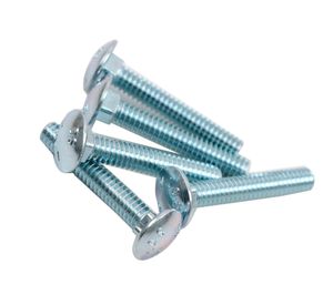 Perno coche 1/4 x1 1/2" zincado bolsa 25 unidades Imporper