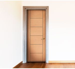 Puerta interior Capri III Enchapada 80x200 cm Multimarca