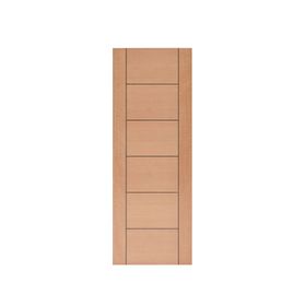 Puerta interior Capri III Enchapada 80x200 cm Multimarca