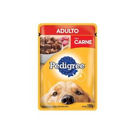 Alimento húmedo perro 100 gr carne Pedigree