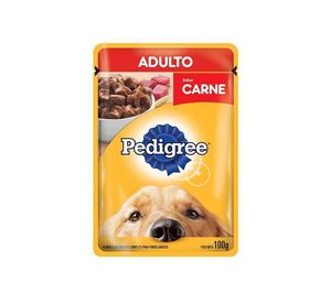 Alimento húmedo perro 100 gr carne Pedigree
