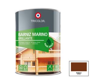 Barniz marino 1/4 galón roble brillante Tricolor