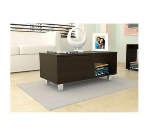 Mesa de centro Torence wengue TuHome