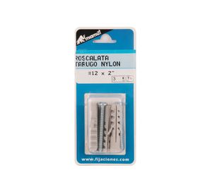 Roscalata 12x2'' + tarugo 3 unidades Mamut