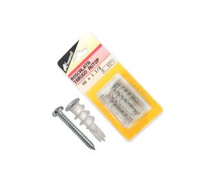 Roscalata #8x1 1/4'' + tarugo autoperforante 6 unidades Mamut