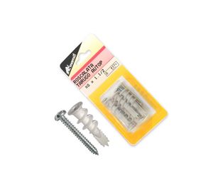 Roscalata #8x1'' + tarugo autoperforante 6 unidades Mamut