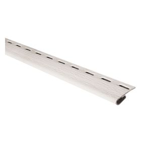 Perfil terminal PVC 3,80 m blanco DVP