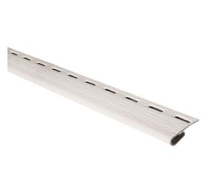 Perfil terminal PVC 3,80 m blanco DVP