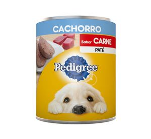 Alimento húmedo cachorro 280 gr carne y paté Pedigree