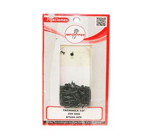Tachuela 1/2'' 200 unidades blister 200 Imporper