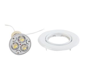 Foco embutido 8,5 cm 1L GU10 blanco Drl