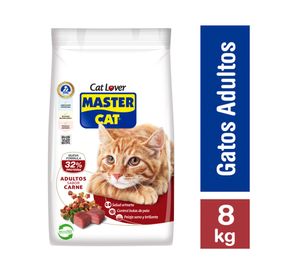 Alimento gato 8 kg Premium carne Master Cat