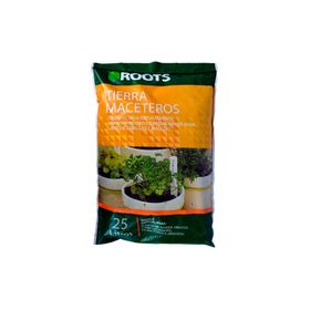 Tierra para macetero 25 litros Roots