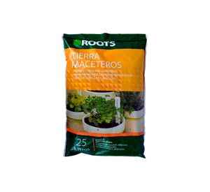 Tierra para macetero 25 litros Roots