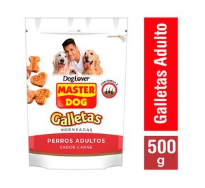 Galleta perro adulto 500 gr carne Master Dog