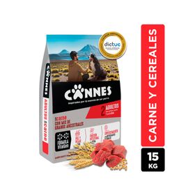 Alimento perro 15 kg Premium carne pollo y cereales Cannes