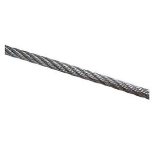 Cable acero 10m 1/8/3/16 fc + pvc + abrazadera tubular Imporper