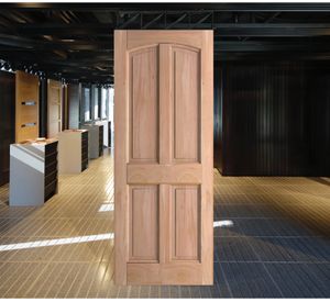 Puerta de lenga Virginia madera 80x210 cm natural