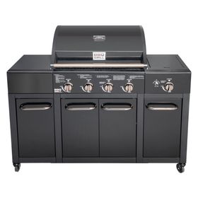 Parrilla a gas 4 quemadores + lateral Buffalo BBQ Grill