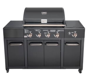 Parrilla a gas 4 quemadores + lateral Buffalo BBQ Grill