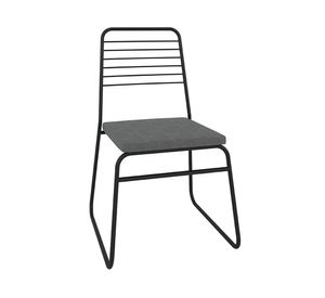 Silla comedor acero Eiffel gris