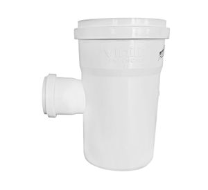 Tee PVC Sanitario blanco 110x75 mm
