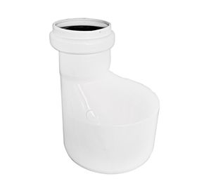 Reducción PVC Sanitario blanco 75x50 mm