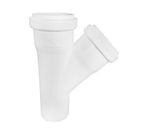 Vee PVC Sanitario blanco 50x50 mm