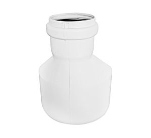 Reducción PVC Sanitario blanco 75x50 mm