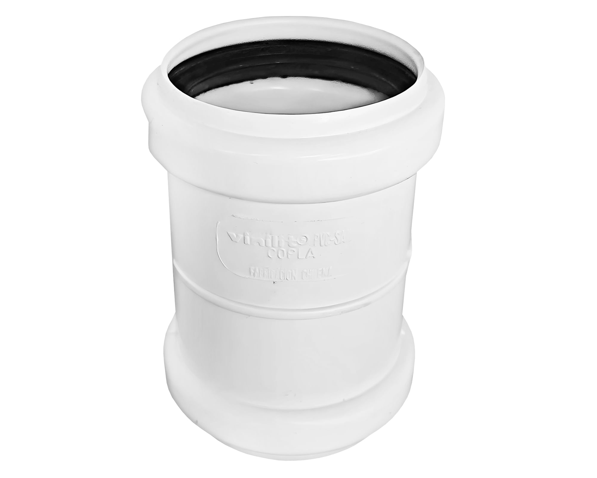 Copla PVC Sanitario blanco 110 mm