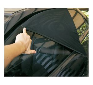 Parasol ventana lateral negro 30x24 cm 2 piezas