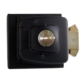 Cerradura sobreponer puertas de 30 mm 2090 negro Scanavini