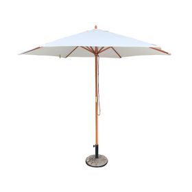 Sombrilla madera 3 m crudo Outzen