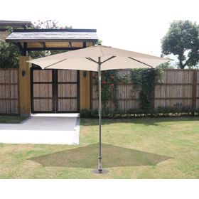 Sombrilla metálica 3 m crudo Outzen