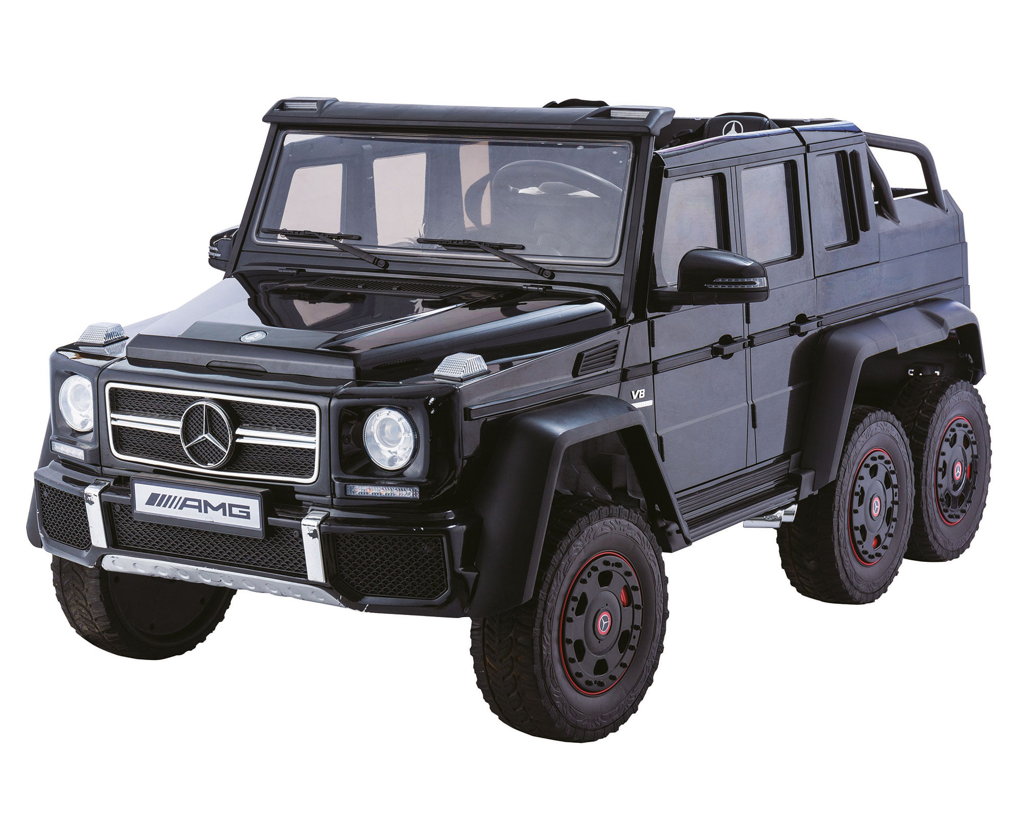 Kidscool Auto a batería Jeep 6 ruedas negro