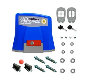 Kit motor portón corredera Speed 1200 kg azul Veloti