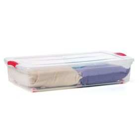 Caja organizadora wenbox transparente 36L