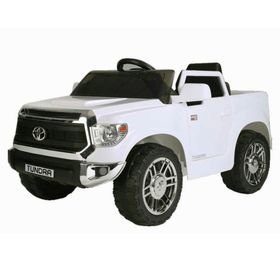 Auto a batería Toyota Tundra 8010259-2R-BL blanco Kidscool