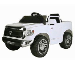 Auto a batería Toyota Tundra 8010259-2R-BL blanco Kidscool