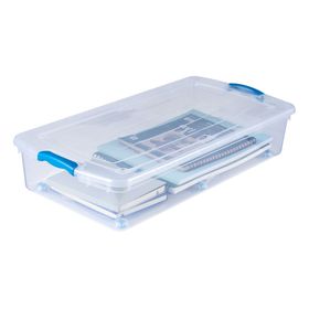 Caja organizadora wenbox transparente 36L