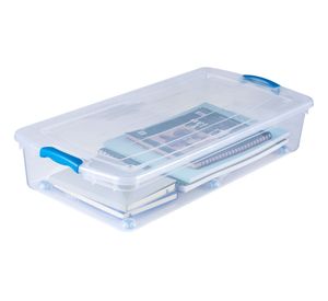 Caja organizadora wenbox transparente 36L