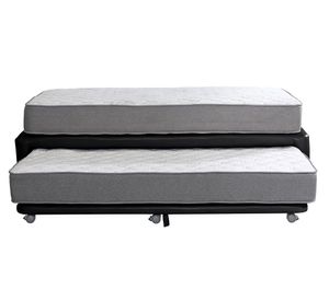 Cama nido 1.5 plazas Zen Best PU negro Latam Home