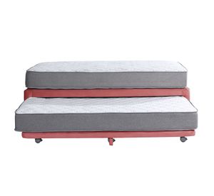 Cama nido 1.5 plazas Zen Best tela rosa Latam Home